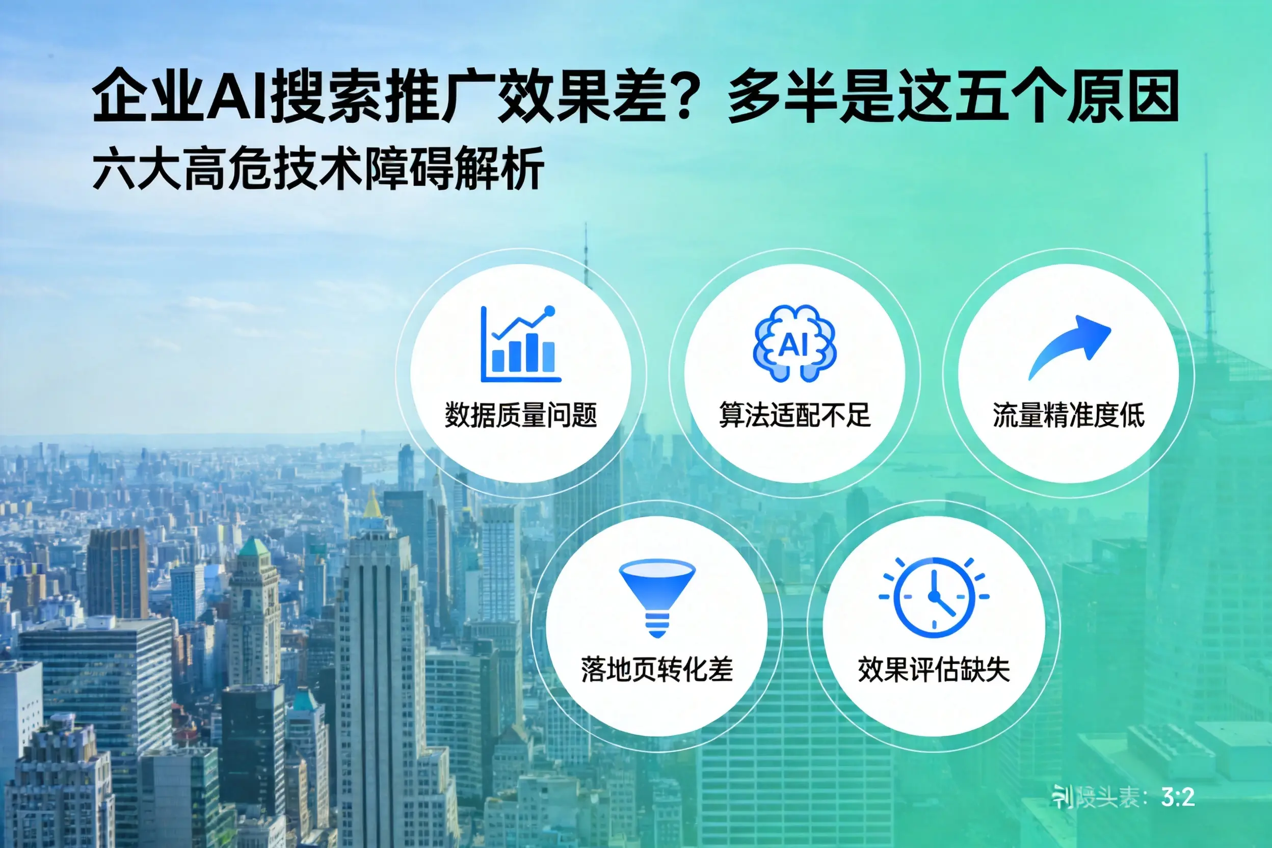 九台企业AI搜索推广效果差？多半是这五个原因